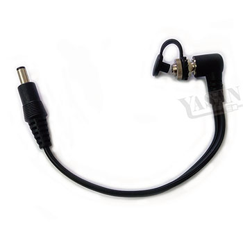  Cable with right angled plug, nut and cover. (Opposite socket is available)